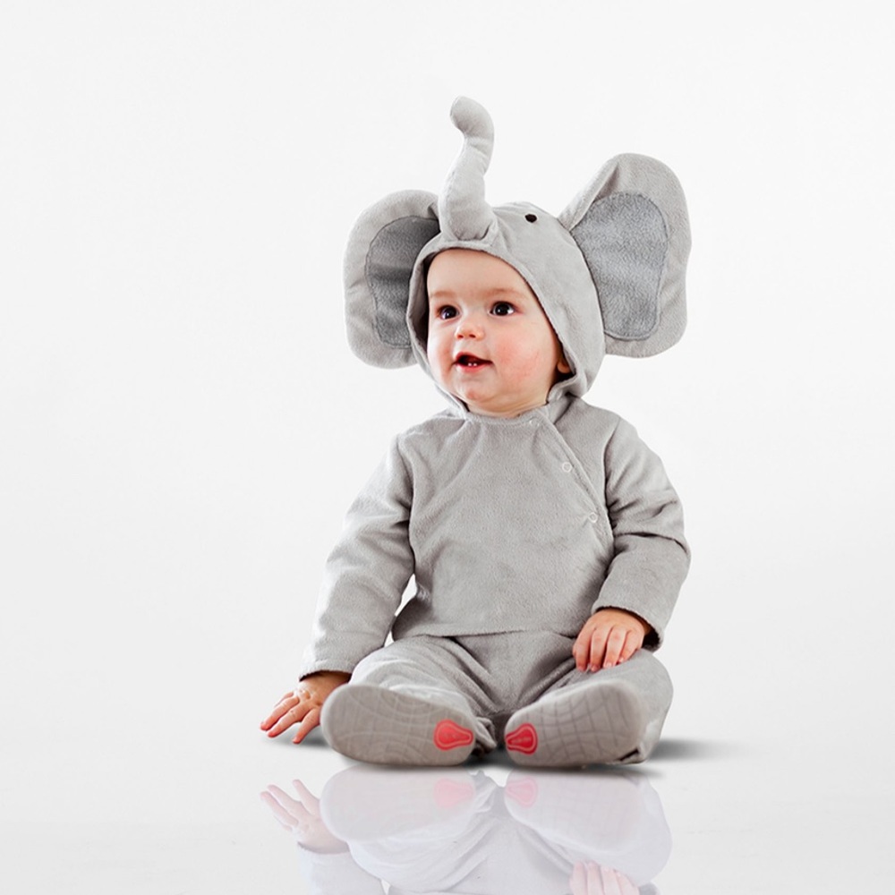 Elephant Halloween costume pottery barn kids 0-6 months